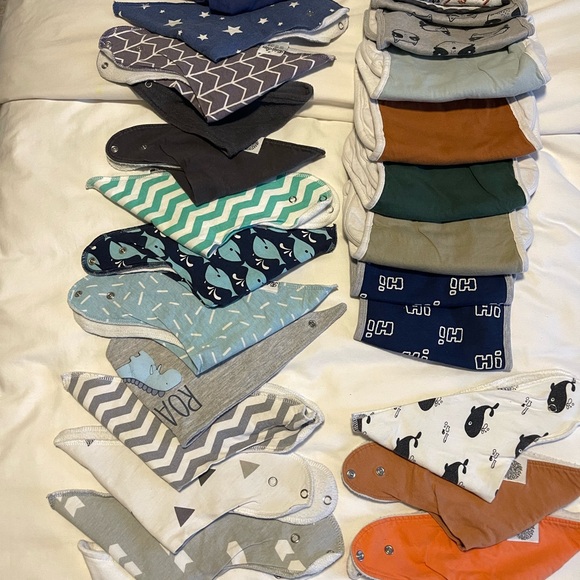 Baby bib and barf cloth bibs - Picture 3 of 5